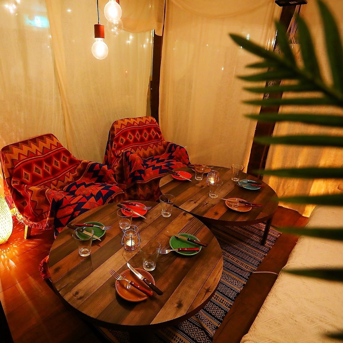 人気のソファ個室2名様~OK♪ゆったりソファ席で乾杯!