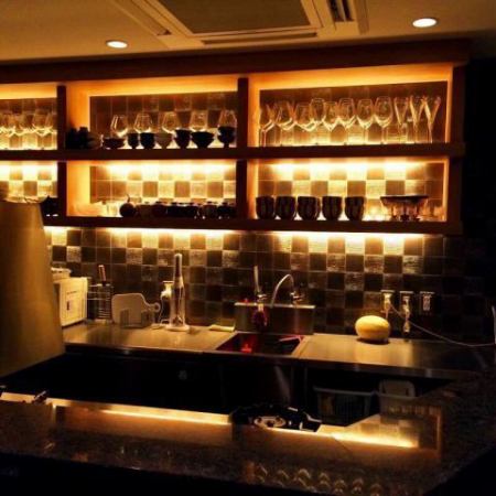 We want you to relax, which is why there are only 10 seats at the counter.