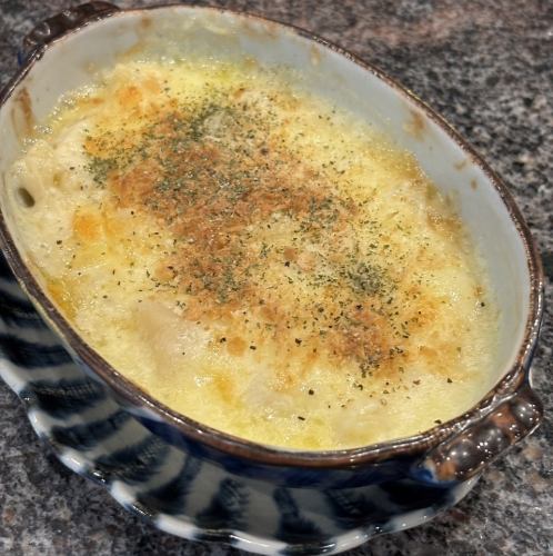 えびとほたてのクリームグラタン