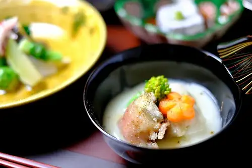目でも舌でも愉しむこともできる日本料理。