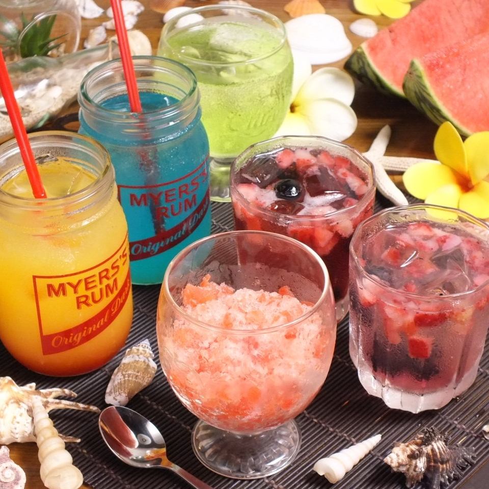 3時間半コースあり！ワイン、各種カクテル、ビールも飲み放題！