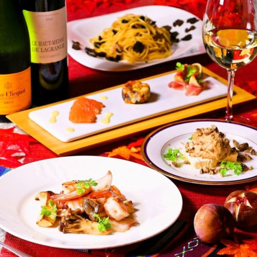 豪華なコースでリッチ宴会