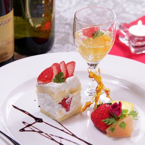 ドルチェ盛り合せ