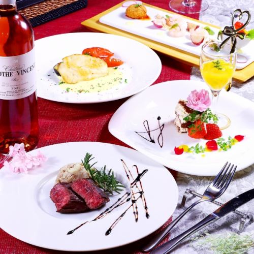 当日予約も承ります。四季折々を味わうコース120分飲み放題付き…ご宴会や会食におすすめです