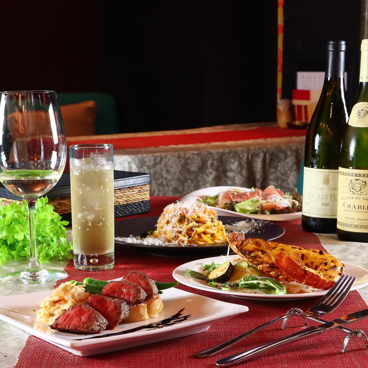 都町の隠れ家的イタリアン。豪華食材で彩るディナーを愉しんで♪