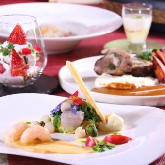【4/24~5/31のみ限定】18周年記年限定コース     飲み放題付き 8800円