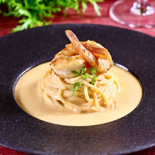 鮮蝦意麵
配炸蝦…
使用 Barilla Albronzo🎵
#大分縣
#大分百里拉青銅
#BarillaAlbronzo
#大分義大利麵
#大分美食