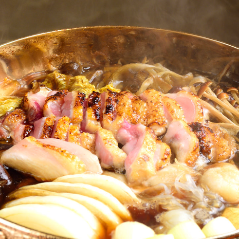 Sukiyaki special course.You can also enjoy local chicken sashimi and grilled dishes ≪7 dishes≫