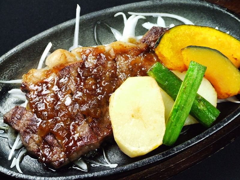 [Uozumi's Deficit-Prone Specialty #2] Tender Lean Steak, a dish you can only enjoy here