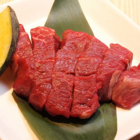 Beef fillet lava plate steak
