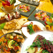 [5,500 yen including 9 dishes including Sarabetsu Village Matsuhashi beef steak + 120 minutes of all-you-can-drink]