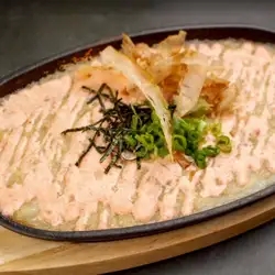 ふわふわ山芋明太チーズ