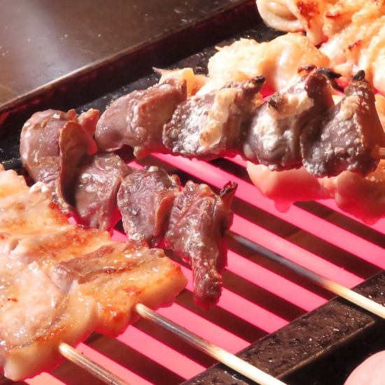 In addition to courses centered around yakitori, we also have a wide variety of creative skewers★