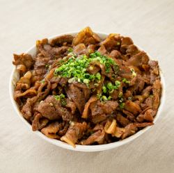 キングしびれ豚丼