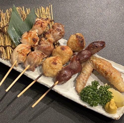 にいがた地鶏入り串焼き5本セット