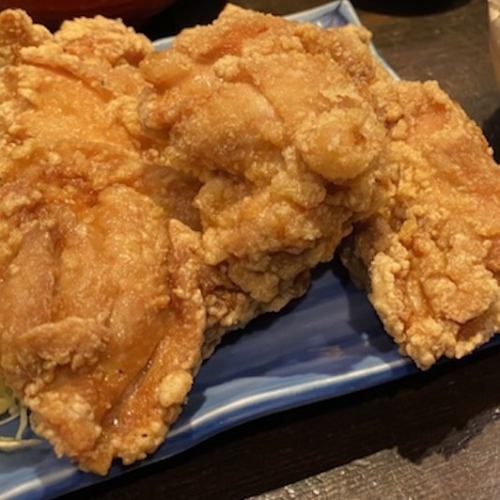 鶏のからあげ定食