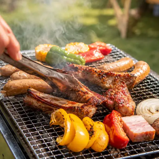 【当日予約OK】ビール付3時間飲み放題★お肉と野菜を自分で焼いて楽しむ手ぶらBBQコース◎4480円