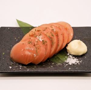 Refreshing chilled tomatoes