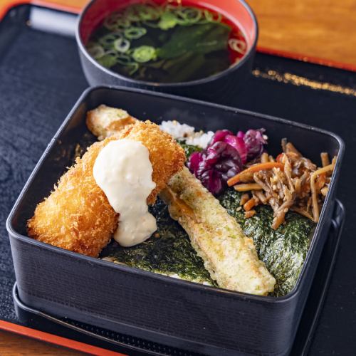 堂山食堂のハムカツのり弁『新登場』