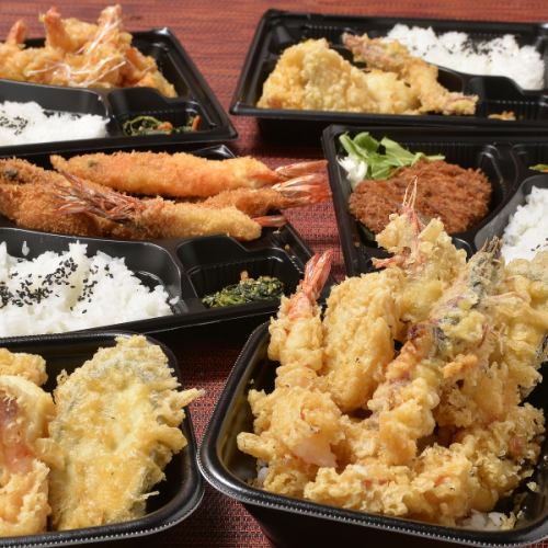 [Take-out reception] We also accept take-out reservations ◎ You can enjoy tempura and tempura at home!