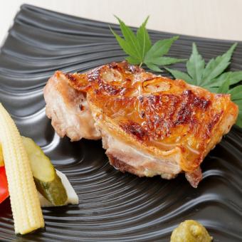 Grilled Awaodori Chicken with Yuzu Pepper