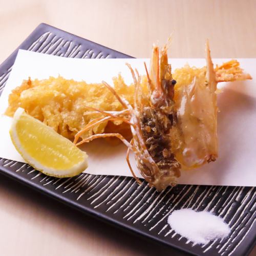 大海老の天ぷら
