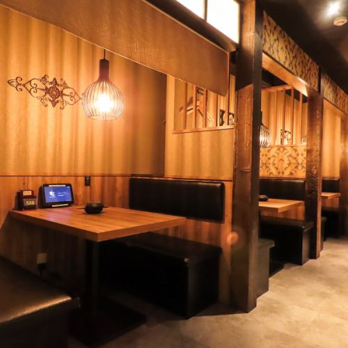 落ち着いた個室も有★個室で宴会も◎6名～12名までご利用頂けます。[長崎/居酒屋/土間土間/飲み放題/単品飲み放題/宴会/女子会/思案橋/焼き鳥/二次会/肉/魚/長崎駅]