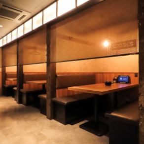 6名半個室になります[長崎/居酒屋/土間土間/飲み放題/単品飲み放題/宴会/女子会/思案橋/焼き鳥/二次会/肉/魚/長崎駅]