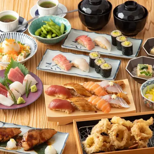 【あおいコース】 全10品 2時間飲み放題付き 5500円⇒5000円(税込)