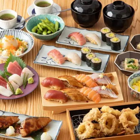【あおいプラスコース】 全10品 2時間飲み放題付き 6050円⇒5500円（税込）