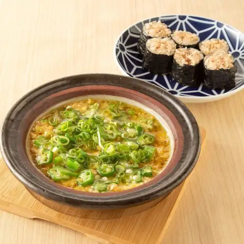納豆とオクラのアヒージョ　