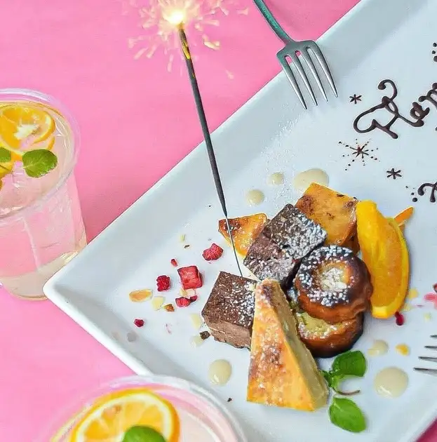 お誕生日や記念日などのお祝いや歓送迎会に！】デザートプレート