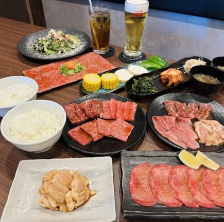 ◇2時間飲み放題付◇とろ上牛タン、2次元炙りユッケなどが楽しめる【贅コース】6000円(税込)