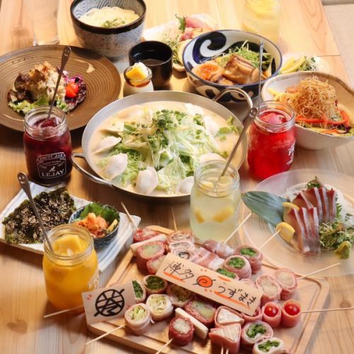 コスパ◎飲み放題付コース