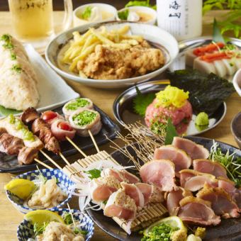 【コスパ最強】博多もつ鍋と野菜巻きの博多名物コース！2時間飲み放題付10品4,000円