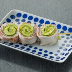 レタス巻き／万ねぎ巻き串
