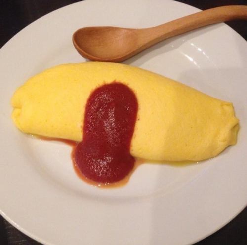 明太チーズオムレツ