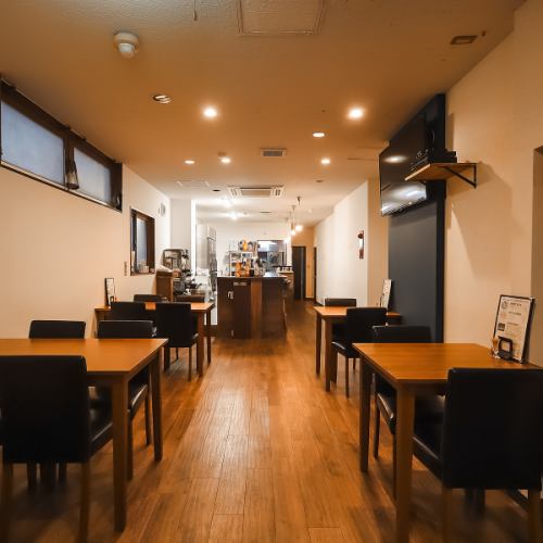 広々とした店内が自慢！