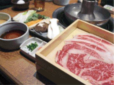 【2.5時間飲み放題付き】牛炊きしゃぶしゃぶorすき焼き 黒毛和牛「ザブトン」コース9800円