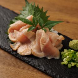 Satsuma chicken breast tataki