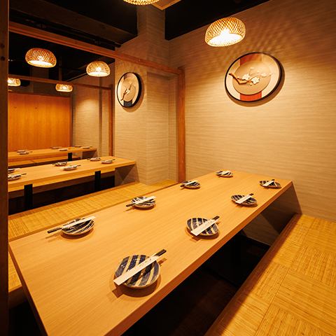 ▼Fully private rooms! We can accommodate large groups in private rooms.