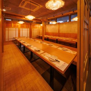 Large banquets are also welcome! We can provide space and plans to suit your needs for various banquets at Ebisu Station!