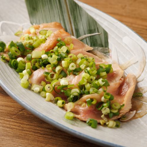 地鶏タタキポン酢