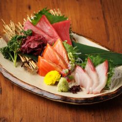 本日のお刺身3点盛り