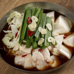 大トロしろもつ鍋～定番醤油～