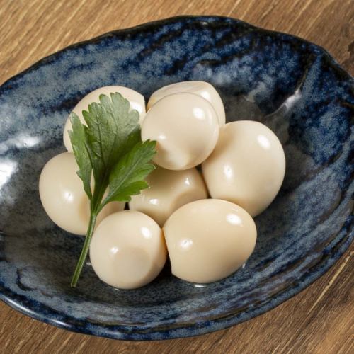 うずらの塩ぽん酢漬け