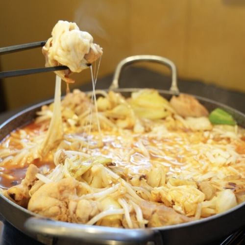 3時間制！単品飲み放題とチーズタッカルビ食べ飲み放題