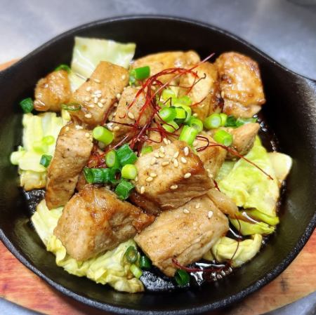 豚ロースの味噌漬け焼き