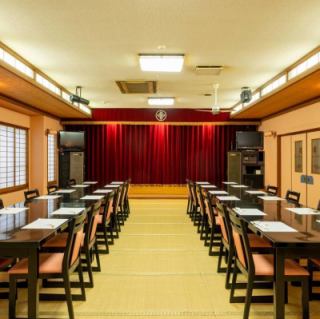 最大60名様までご利用可能な宴会場◎ご希望の際にはぜひお問い合わせください！座敷・椅子席を選べます◎