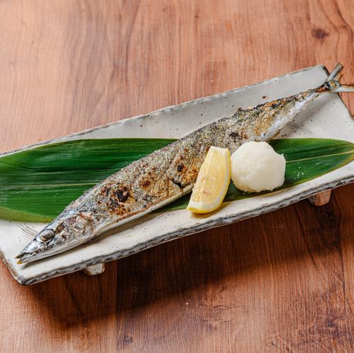 今が旬！秋刀魚の塩焼き